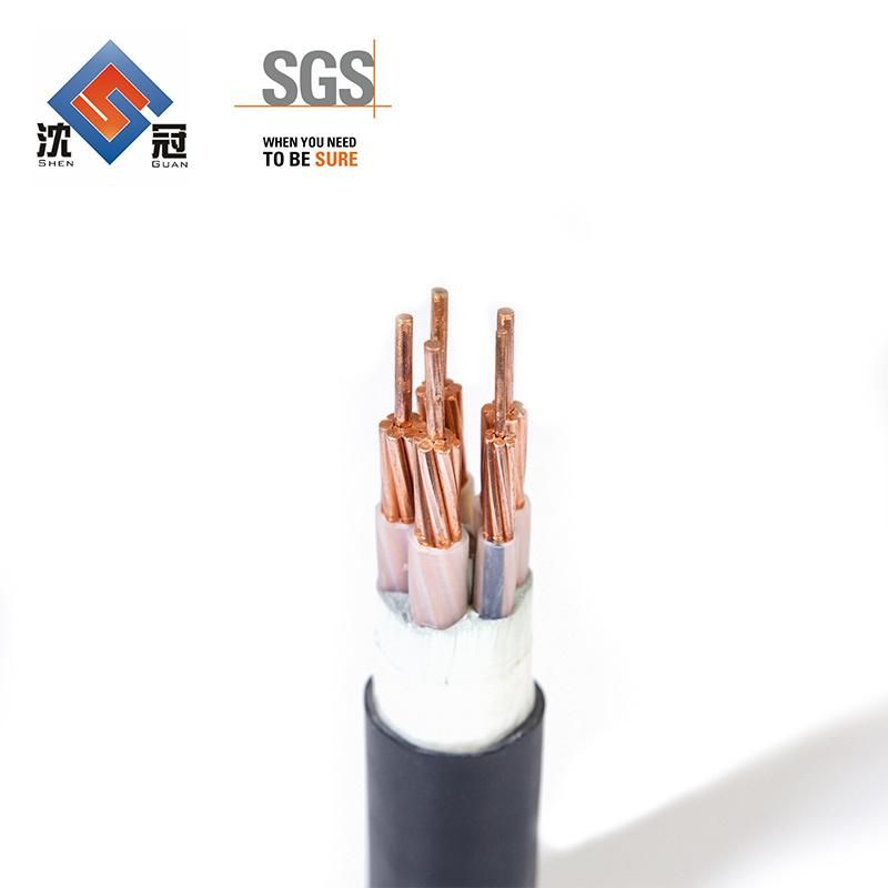 Shenguan Wire Cable High Quality Low Voltage 0.6 to 1kv VV Vlv Type Copper Core PVC Insulation Power Cable Electrical Wire Cable