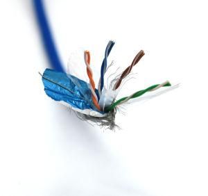 Bc CAT6 LSZH 23AWG SFTP 0.58mm Bc CCA Cu DC Wire