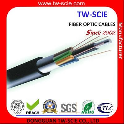 China Outdoor Optical Fiber Cable GYTC8S