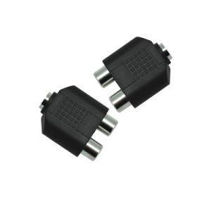 3.5mm Stereo Jack to 2 RCA Splitter Adapter