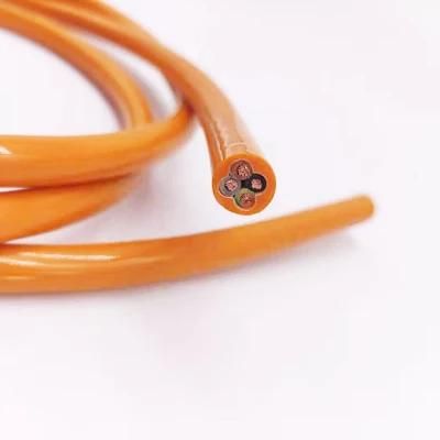 Ozone-Resistant H07bq-F PUR Singlesheath Cables for High Mechanical Stresses