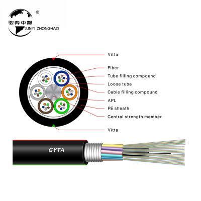 2-144 Cores Stranded Loose Tube Outdoor Fiber Optic Cable