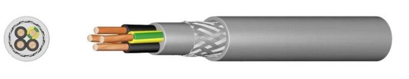 Feiya PVC Control Cables with Copper Braiding, Oil Resistance Electric Cable