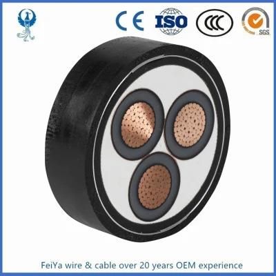 Yjv / Yjv22 /Yjlv /Yjlv22 /Zr Yjv 0.6/1kv 3+2 Cores Cu/Al/XLPE/PVC/Swa Power Cable