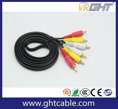 Audio Cable 3RCA to 3RCA Hot Sale