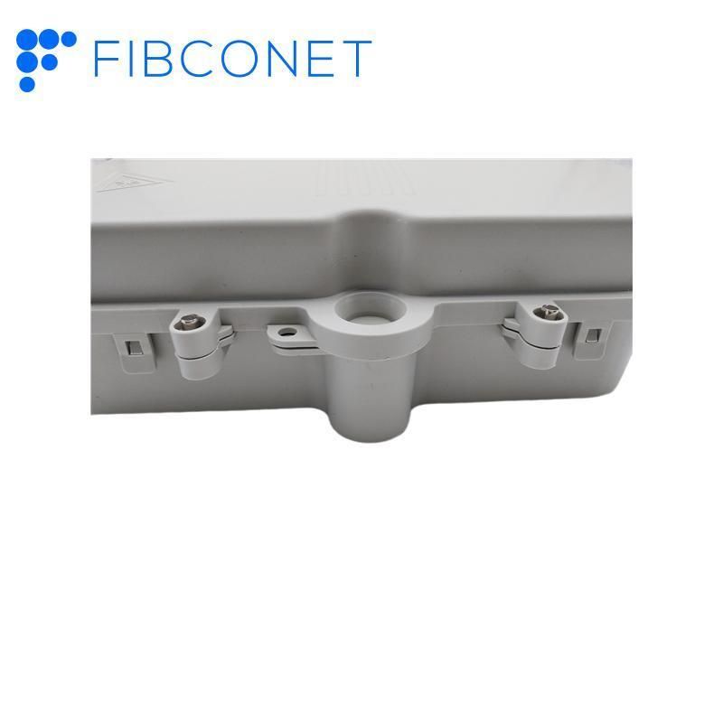 FTTH Optic Terminal Box Fiber 1/2in 16 18 Cores Outdoor/Indoor Wall Dostribution Junction Box with ABS/PP Plastic Material