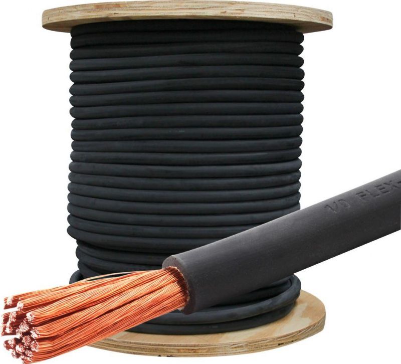 Copper Core Rubber Insulated 16mm 25mm 50mm 70mm 95mm Welding Cable