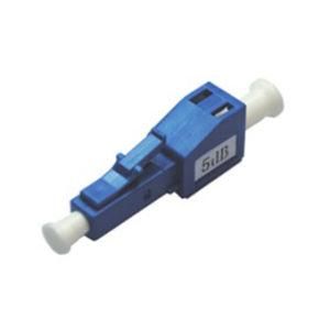Fixed FTTH LC Upc Fiber Optic Attenuator 5dB Plug Type Male to Female