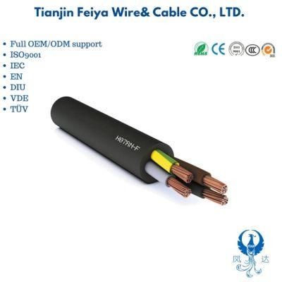 H05rn-F H07rn-F 0.75mm Neoprene Rubber Sheathed Cable Flexible Cable Control Electric Coaxial Waterproof Rubber Cable Wire