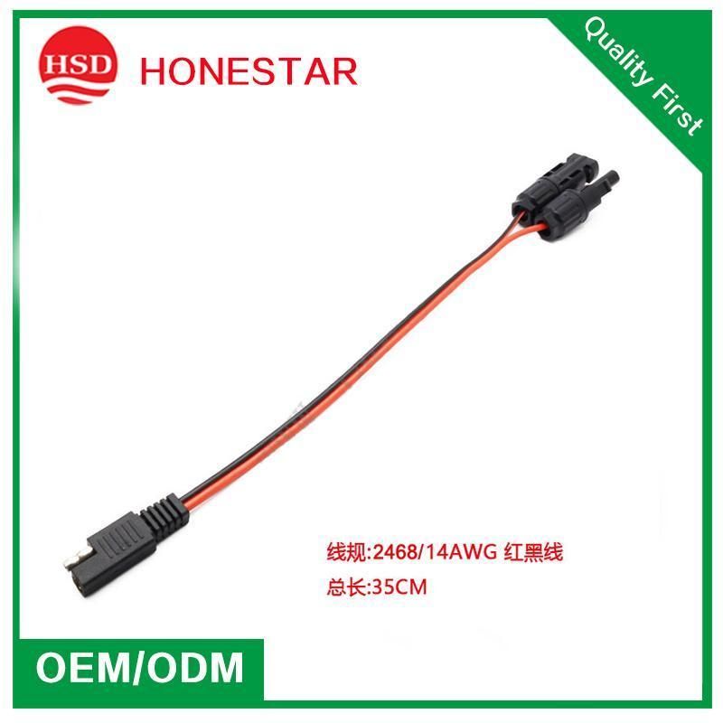 SAE to Mc4 Connector 14AWG Cable