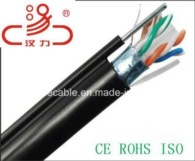 CAT6 FTP Outdoor with Messenger Cable/Computer Cable/ Data Cable/ Communication Cable/ Connector/ Audio Cable