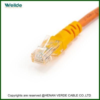 Factory Customized AWG24 23AWG Cat5e CAT6 UTP Patch Cord