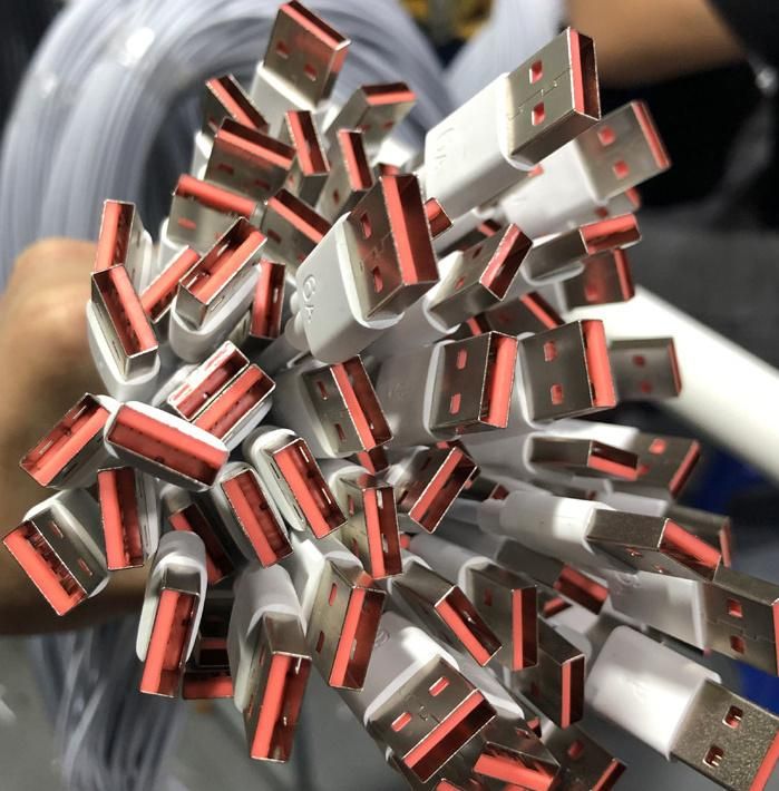 6A USB Type C Cable for Huawei Mate 40 P40 P30 PRO Honor Fast Charging Large Current Cable 1m Type-C Cable