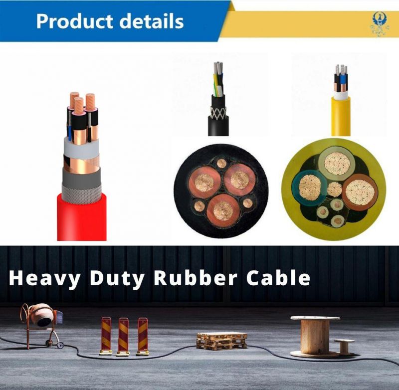 Nsshoeu 3e + St 0.6/1kv Heavy Duty Flexible Cable Mine Cable for European Market