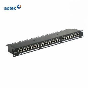 CAT6 19inch Fully Loaded 24port UTP Patch Panel