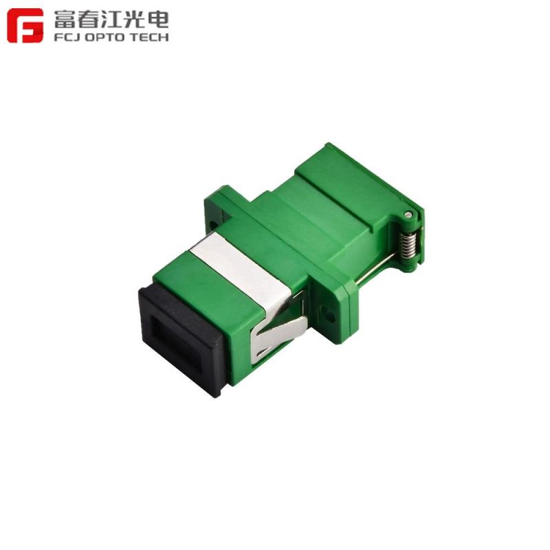 Good Interchangeability Sc/Upc Fiber Optic Adapter Singlemode Active Aoc Sc APC Cable Simplex Fiber Optic Coupler Adapter for Sale