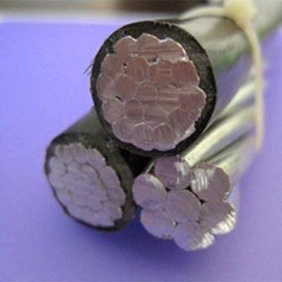 3*3/0AWG Two Phase with One Neutral Bare Wire Triplex Aluminum Cable