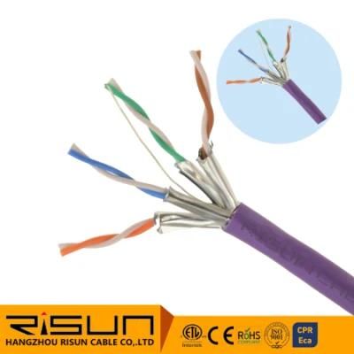 CAT6A U/FTP Copper Low Smoke LSZH 600MHz Network Cable