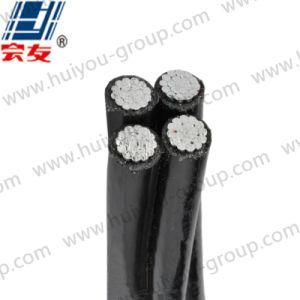 Low Voltage Aerial Bundle Cable XLPE Insulation Overhead Aluminum Cable