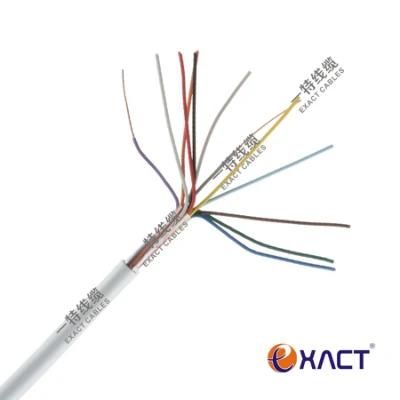 Solid 14xAWG24 Unshielded TCCA Alarm Cable EN50575 IEC60332-1 VW-1