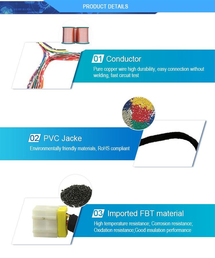 China Manufacturer Custom Hot-Selling Cable Harness Auto Parts Connectors Innovative Wire Harness Solutions