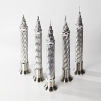 Overhead Bare Aluminium Conductor, ACSR Aluminium Conductor Steel Reinforced with IEC Standard.