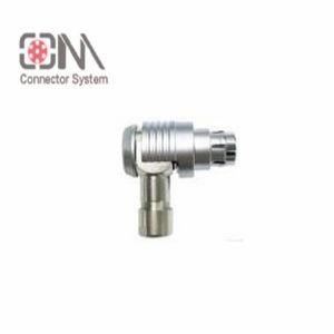Qm F Series Twn 90-Angle Wire Push Pull Connector