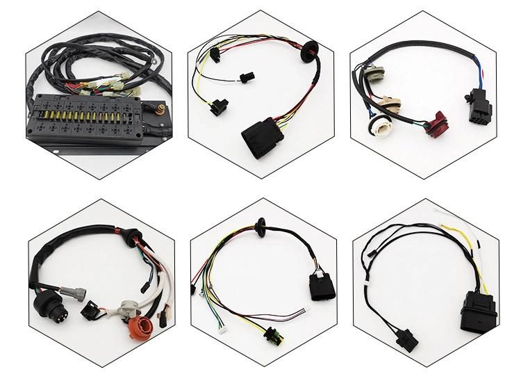 3 Pin Connector Wire Harness for Medical Equipment Power Cable