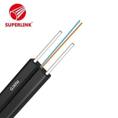 Best Price FTTH Indoor Drop Cable Optical Fiber 1core 2 Core 4core Single Mode LSZH G652D Awn