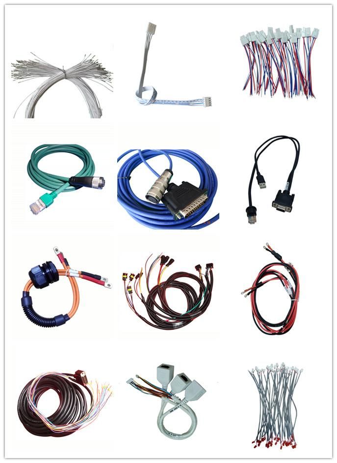 OEM Custom Waterproof Automation Medical Equipment Wire Harness Cable Assembly Awm 20624 80c 60V VW-1 FFC, 24 Pin Flat FFC VGA Lvds Cable