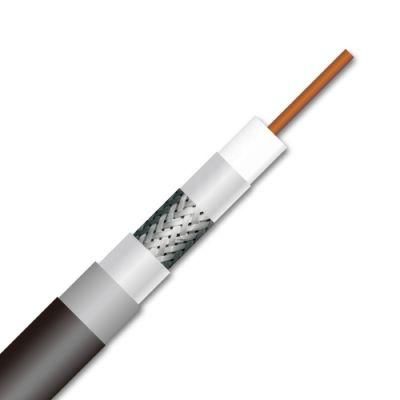 Cabo Coaxial RG6 Quad Shield for CATV Cable Television