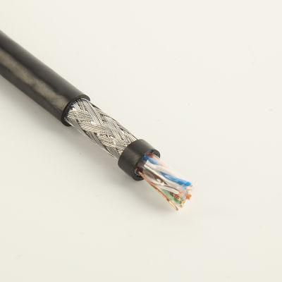 Al Wire Braiding SFTP SSTP FTP Cat5 Cat5e Network Data LAN Cable