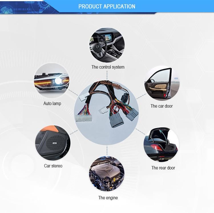 Automobile Electronic 14 CRV Cable Assembly Wire Harness