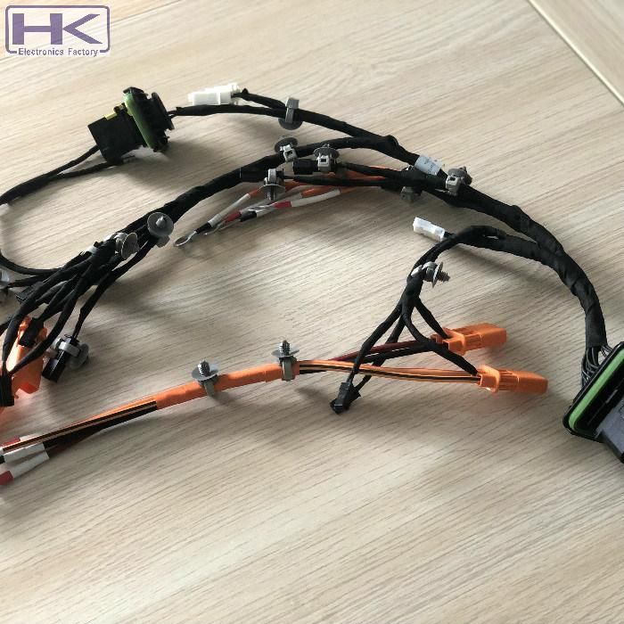 OEM Tape Protection PDU Wiring Harness Assemble by Difference Types of Conectors Used for Automobile