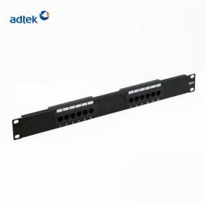 19&quot; Unloaded Cat5e/CAT6 Patch Panel 24port Network Blank Patch Panel