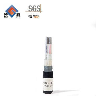 PVC Insulation Material Low Voltage 3 Core PVC Cable 24AWG Multicore Black Color Flexible Cablepvc