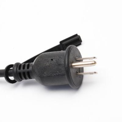 UL CSA Three Pin Plug America AC Power Cord with Fuse NEMA 5-15p 110V Power Plug