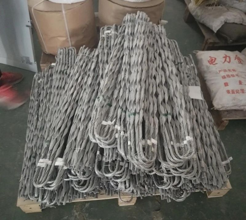 Preformed Dead End Tension Clamp Sets for Strand Steel Wire 3/8 Inch