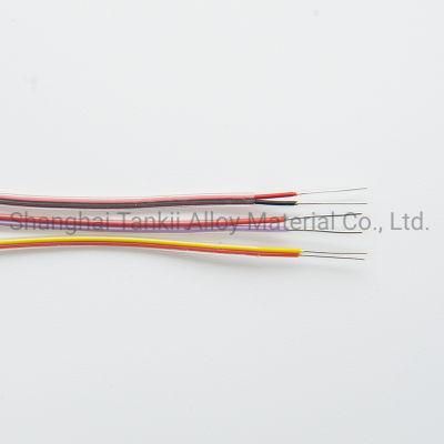 0.12mm thermocouple cable type KP KN insulated with PTFE