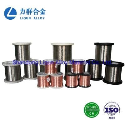 0.52mm CuNi44 Nc050 Nickel Alloy Electric Wire Valves Precision Heating Resistance Parts Material