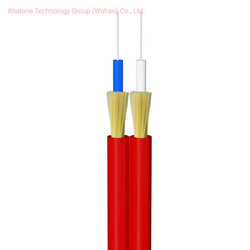 Low Cost 1/2/4 Fibers Sm 9/125 G652D Drop FTTH Fiber Optic Cable