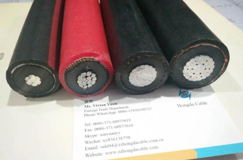 NF C 33226 18/30kv 3X1X240 Aluminum Rhez Mv Underground Power Cable