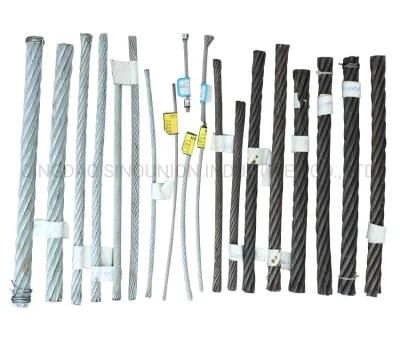 6X12+7FC DIN3055 Steel Wire Rope Aircraft Cable