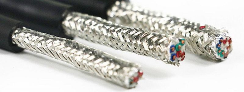 High Soft and Durable Trvv 0.1*4/6/8/10 Core PVC Jacket Electric Wire Towline Cable