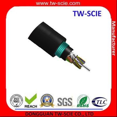 Double Armored Anti-Crush 48 Core Fiber Optic Cable Gyty53