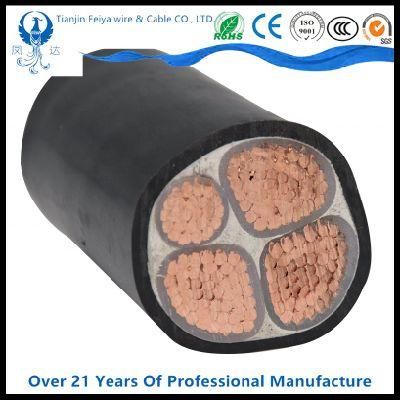 Copper Aluminum Conductor XLPE Insulated PVC Sheathed Overhead Underground Armoured Electric Wire Power Cable