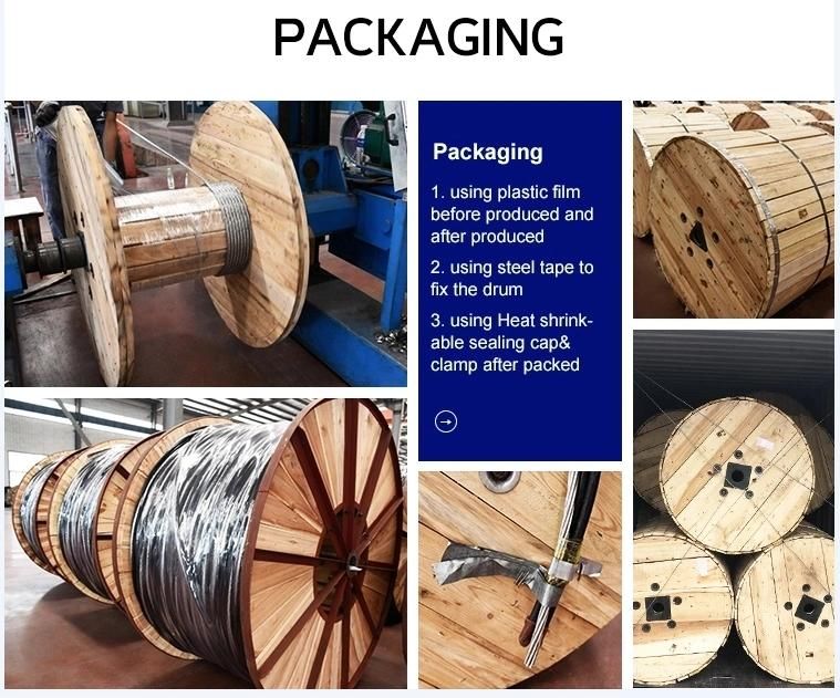 Aerial Bundled Cable Quadruplex Cores