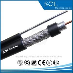 CCTV CATV Satellite Messengered Coaxial Cable RG11