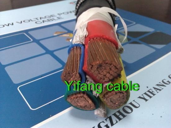 0.6/1kv Cable Cu/XLPE/Swa/PVC 5X10, 5X16, 5X25, 5X35, 5X50, 5X70, 5X95, 5X120, 5X150mm2