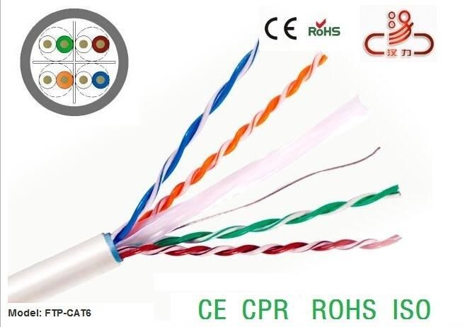 Cat5e& UTP Cat5e LAN Cable 24AWG Copper 4pair 100MHz